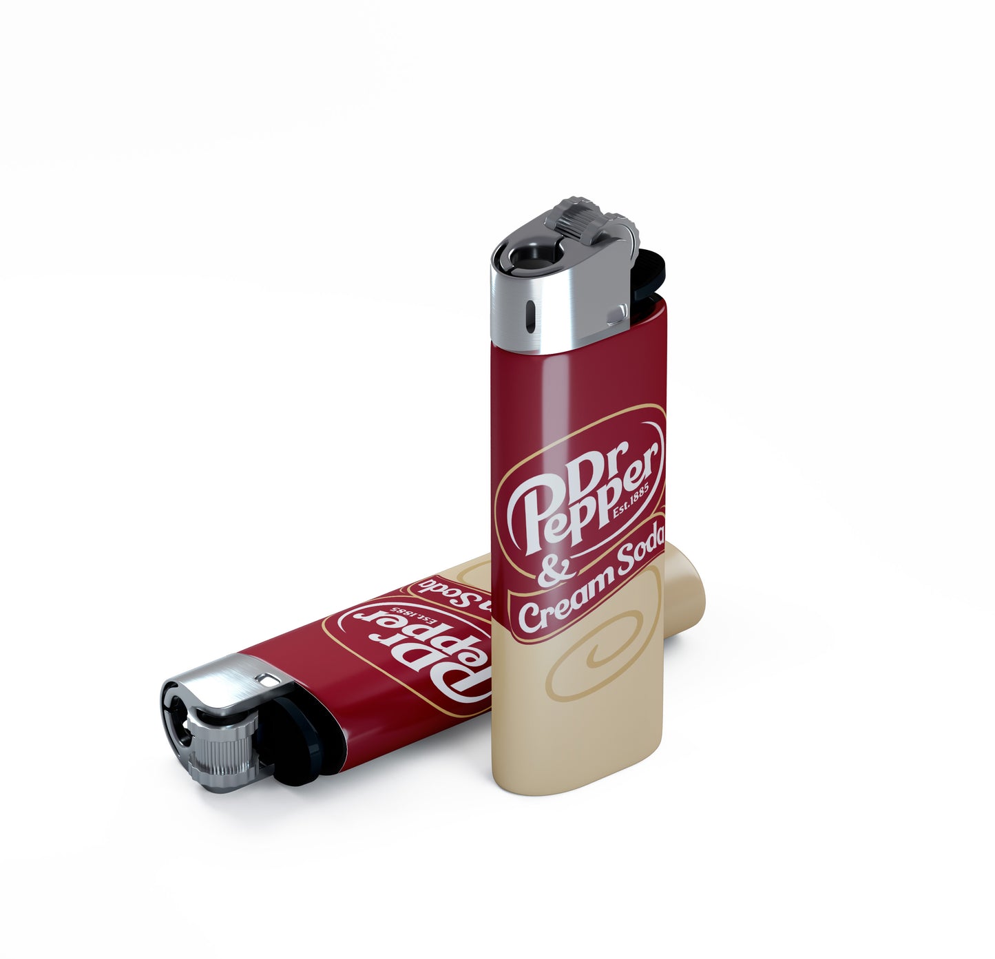 Dr. Pepper + Cream Soda Lighter