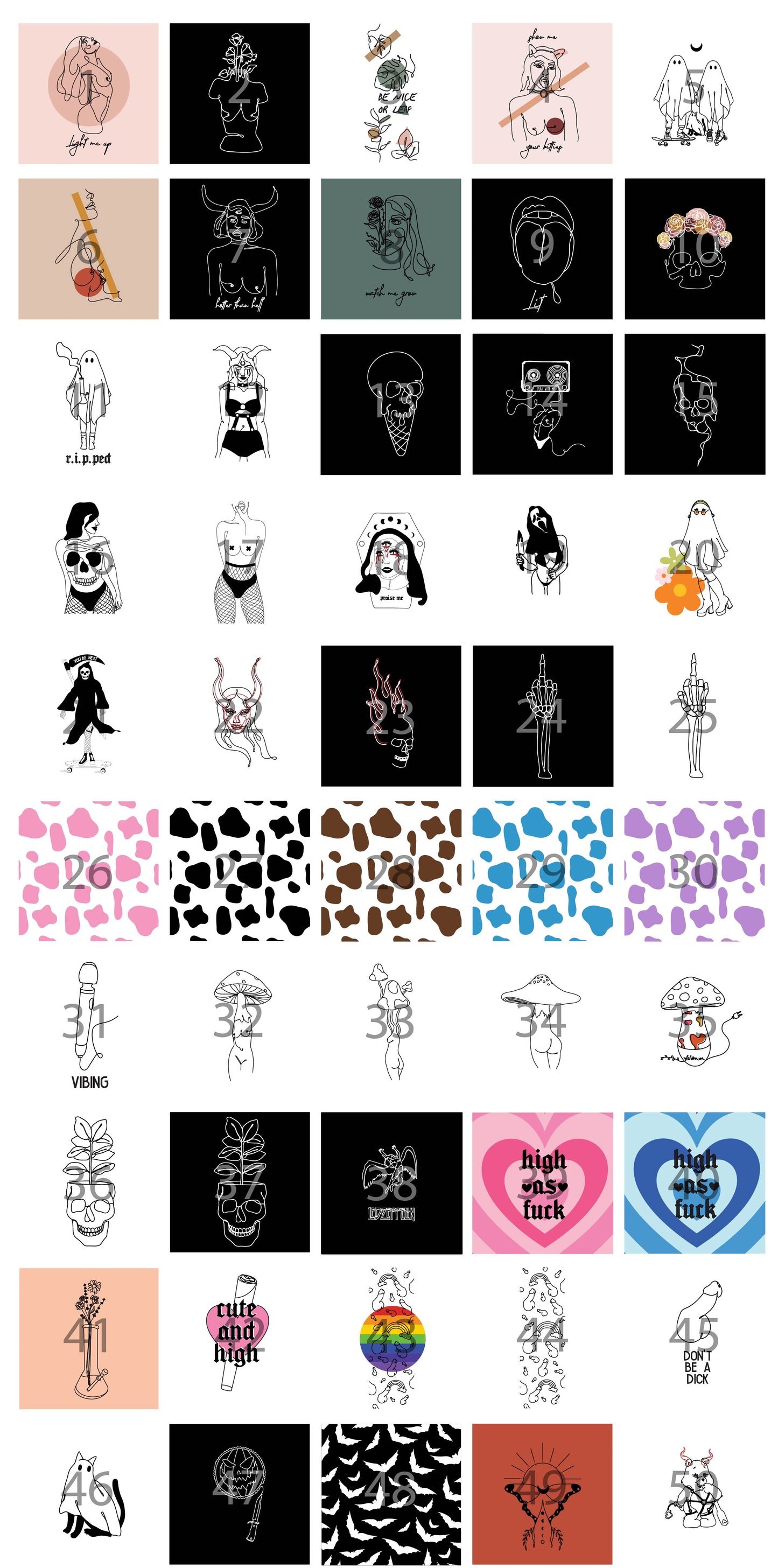 Art Print (Over 50 designs!)