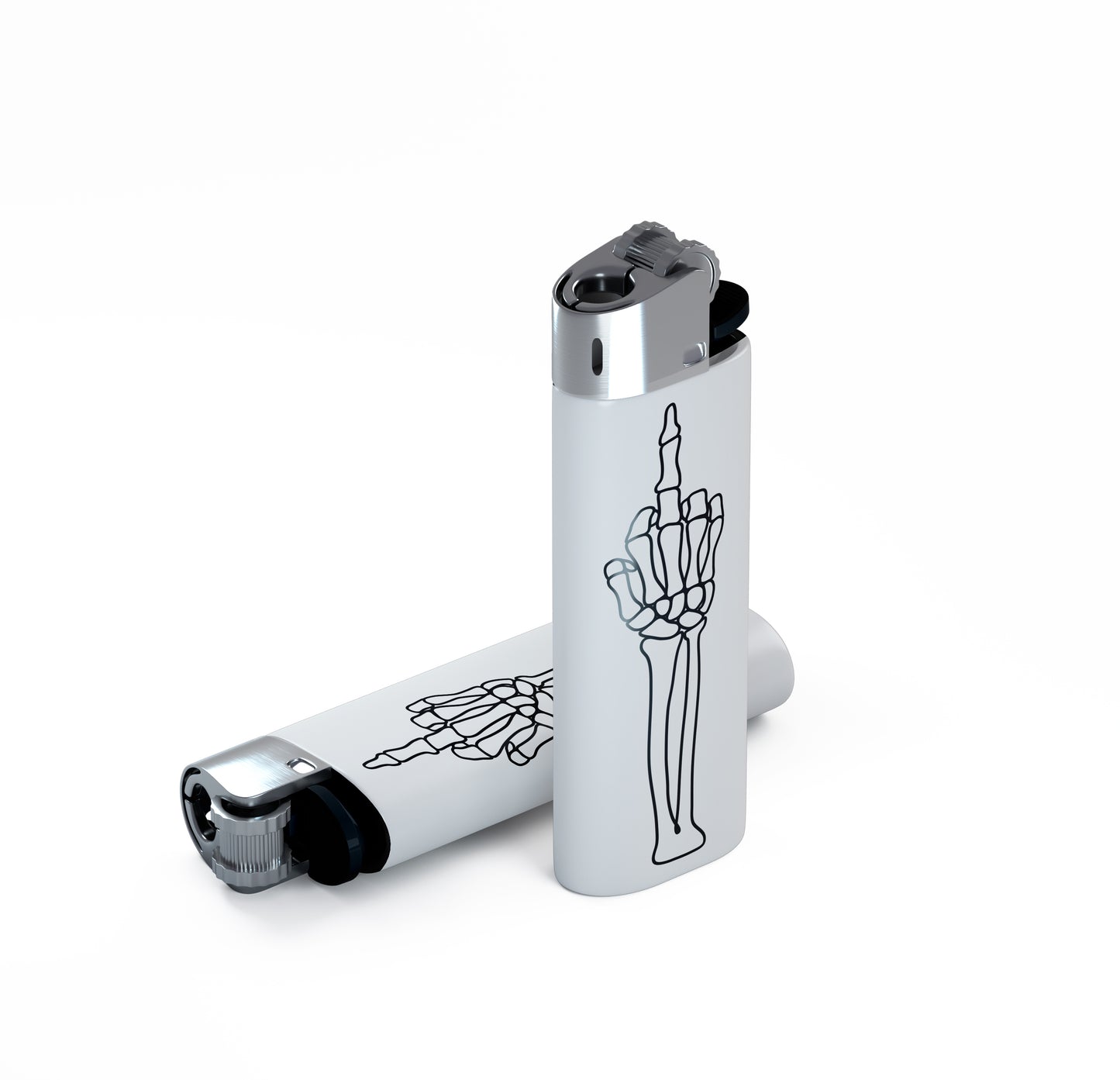 Middle Finger Skeleton Lighter