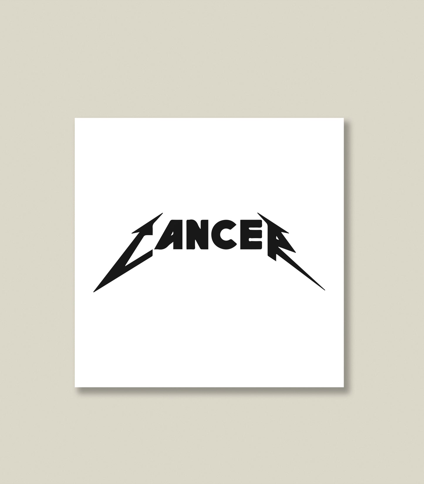 Metallica Zodiac Sticker