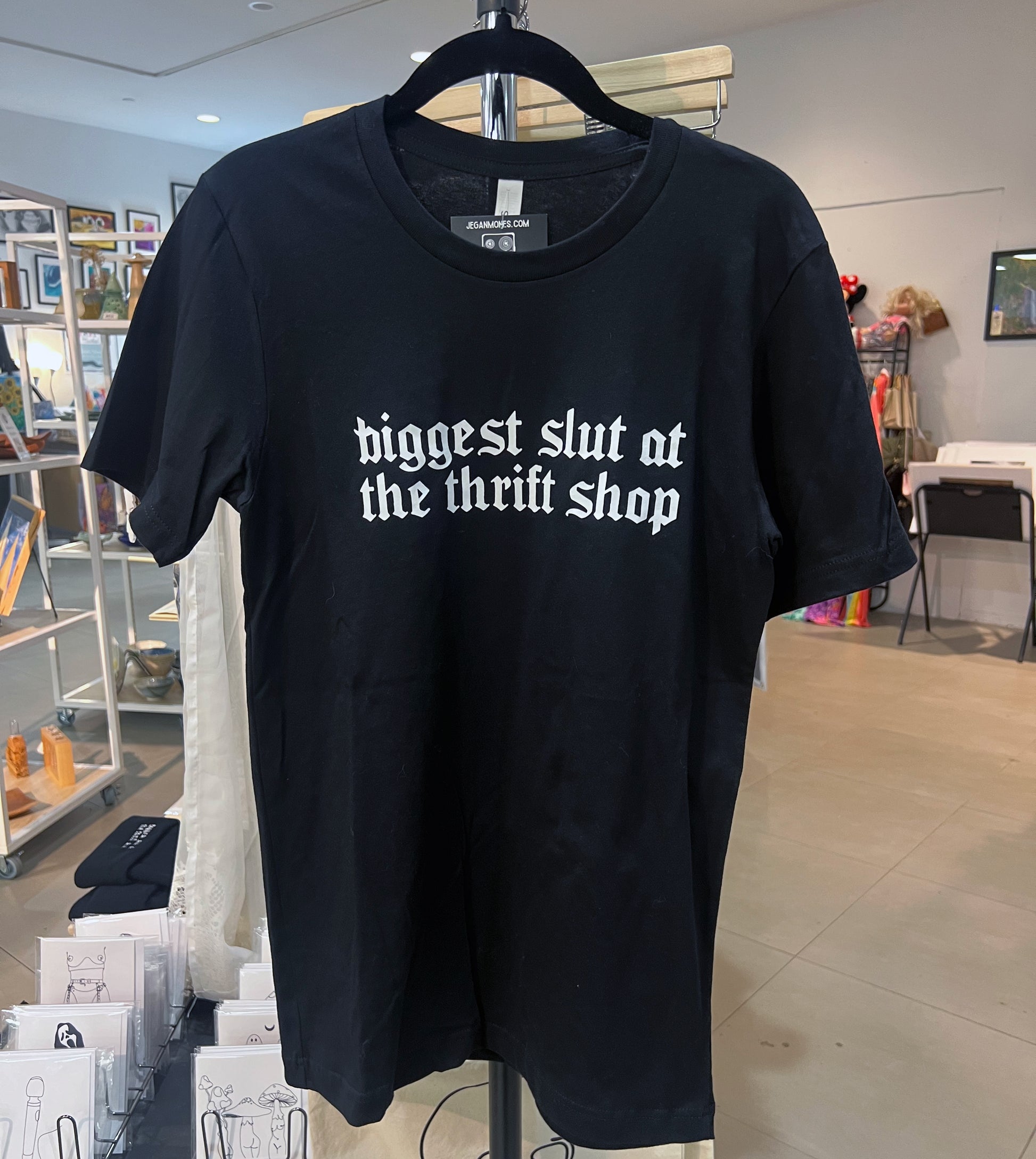 Biggest Slut At The Thrift Shop Shirt – jeganmones