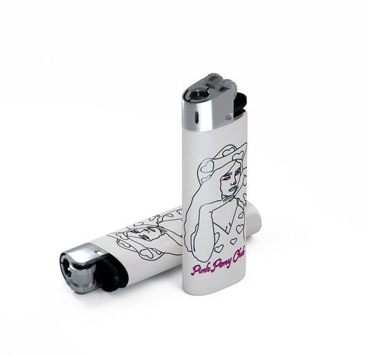 Chappell Roan Pink Pony Club Heart Fit Lighter