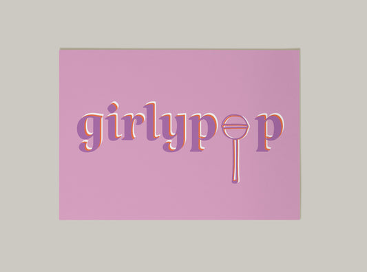 Girlypop Art Print