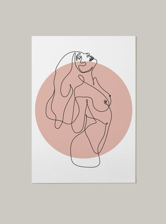 Erotic Nude Art Print