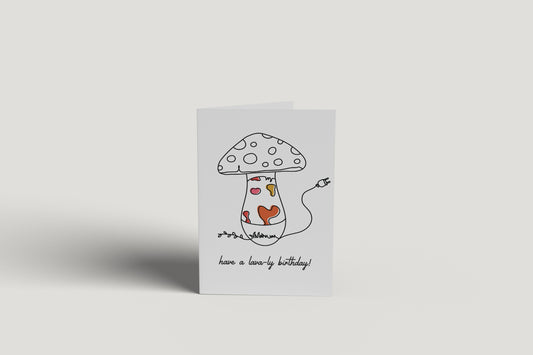 Have A Lava-ly Birthday Greeting Card