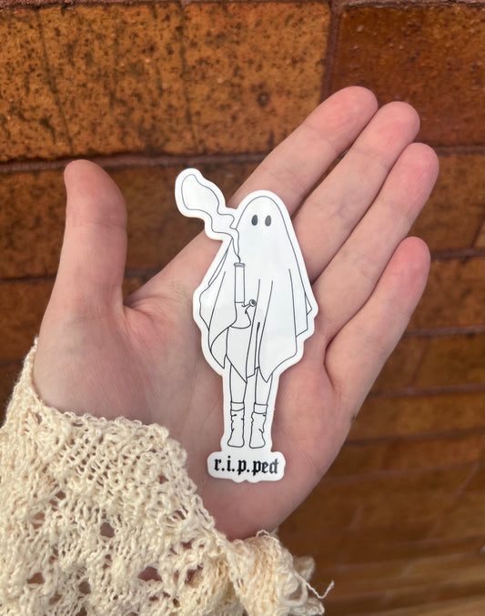 Ghost Bong Sticker